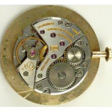 Longines 528 Mechanical Complete Running Movement - Sold 4 Parts / Repair