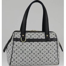 Louis Vuitton Blue Monogram Mini Lin Canvas Josephine PM Bag