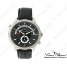 Lucien Piccard Mens Watch Black Face 26948blk