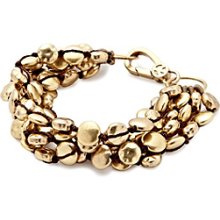 Lucky Brand Gold Coin Bracelet Women's Size UNS