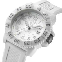 Luminox Colormark Navy Seal 3057 Wo Whiteout Sport Diver Mens Watch Blackout