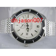 Luxury Automatic Superocean Subdial Watch Dive Stainless Steel Mens