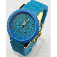 Luxury Fashion Cores Watch 3d Circles Classic Men Women Candy Watch