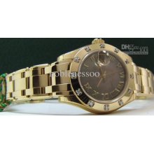 Luxury Ladies Automatic Masterpiece Ladies Diamond Pearlmaster 80318