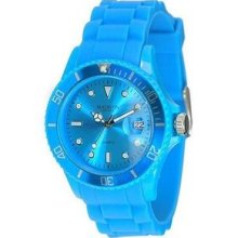 Madison Candy Time Blue Polycarbonate Unisex Watch U4167-06-1
