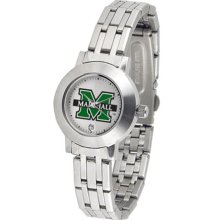 Marshall Thundering Herd Womens Steel Dynasty Watch