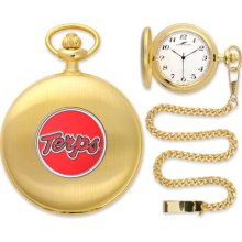 Maryland Terrapins Gold Pocket Watch