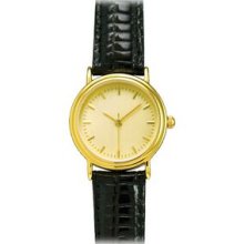 Matsuda Double Rings Men`s Watch W/ 18k Gold Plated Case
