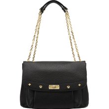 MCM MWS2SAF09BK First Lady Chain Shoulder Bag-BLACK