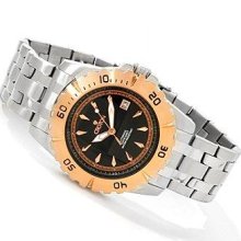 Men's Croton Automatic All Stainless Steel Watch CA301183SSRG