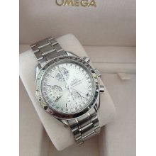 Men's Omega Speedmaster Triple Date Chronograph Watch Box & Papers
