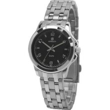 Metrocity Women Wrist Watch Mts1017l Sz Japan Movement Stainless Steel Band