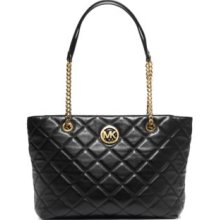 MICHAEL Michael Kors Quilted Fulton Tote - Black