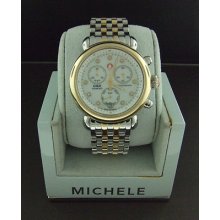 Michele Csx Day Diamond Dial Quartz Chronograph Watch Mww03m000164