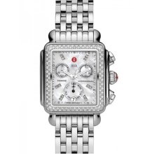 Michele Deco Day Mother of Pearl Dial Diamond Ladies Watch MWW06P000099