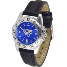 Middle Tennessee State Mtsu Ladies Leather Band Sports Watch