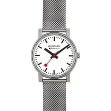 Mondaine Men's Official Swiss Railways Evo Watch - Stainless Mesh