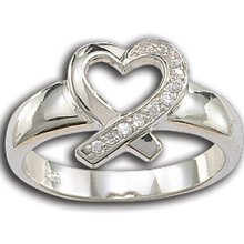 Montana Silversmiths Rhinestone Heart Rings RG61497CZ