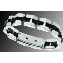 Msrp $105 Diesel Mens Stainless Steel Bracelet Dx014404020