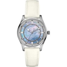 Nautica A12592m Nct-500 Midsize , Blue Mother Of Pearl Dial