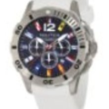 Nautica Men's N18638G Bfd 101 Dive Style Chrono Flag