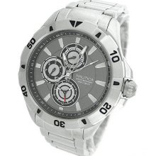 Nautica Multi-function Silver 100m Mens Watch N17545g