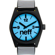 Neff Daily Black Stripe Analog Watch