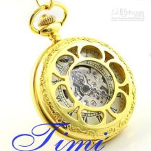 New Fashion Full Golden Pocket Watch General President