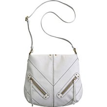 Nine West Dove Grey Vintage America Collection: Zipped Up Medium Crossbody