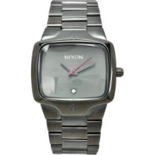 Nixon Men's Player Quartz Blue Dial Blue Stainless Steel Bracelet Watch