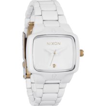 Nixon Player Watch (Colour: All White Gold)