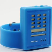 Nooka Zub Zayu Cy Unisex Blue Digital Watch