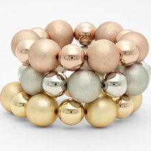 Nordstrom 'Pebble Beach' Large Stretch Bracelet