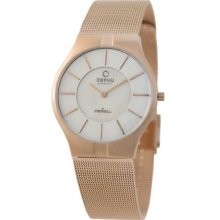 Obaku By Ingersoll Gents Rose Gold Bracelet Watch