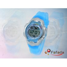 Ohsen Cute Blue Digital Multi Sport Wrist Watch