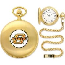Oklahoma State Cowboys OSU NCAA Gold Pocket Watch ...