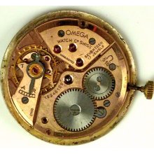 Omega 510 Mechanical - Complete Running Movement - Sold 4 Parts / Repair