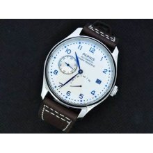 Parnis 43mm Luxury Power Reserve Men Automatic Wristwatches X012-c