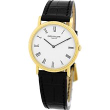 Patek Philippe 3520d 18k Yellow Gold Calatrava 3520 D J Perfect Patek Box