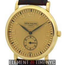 Patek Philippe Calatrava 18k Yellow Gold 33mm 1990's