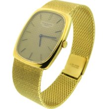 Patek Philippe Galbe 3664/4 Beige Textured 18k Gold Manual 26mm Watch
