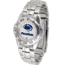 Penn State Nittany Lions Womens Steel Sports Watch