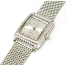 Philip Mercier Ladies Silver Dial Bracelet Strap Watch
