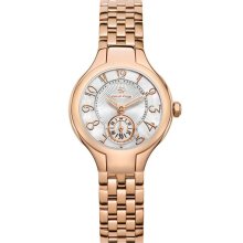 Philip Stein Mini Round Bracelet Watch, 28mm Rose Gold