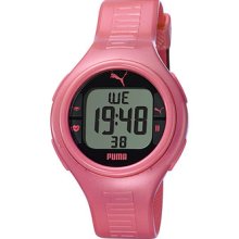 Puma Women's 'pulse' Metallic Pink Digital Watch