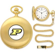 Purdue Boilermakers Gold Pocket Watch