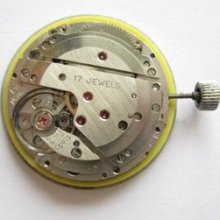 Puw 561 Indus Gents Watch Movement & Dial Runs And Keeps Time