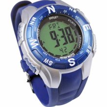 Pyle Track Watch W Digital Compass Chronograph Pacer Countdown Timer
