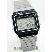 Rare Vintage Casio Mm-400 Digital Melody Watch Japan 1981