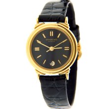 Raymond Weil 5331 Tradition Gold-tone Case Black Leather Ladies Watch
